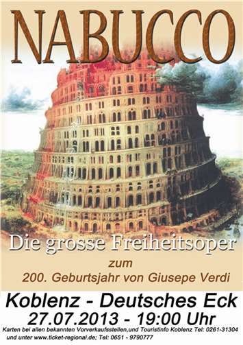 „Nabucco“ am Deutschen Eck