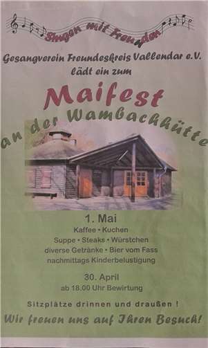 Den Mai gebührend begrüßen