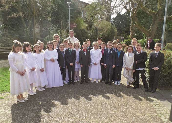 Erstmals mit Jesus das Brot geteilt 