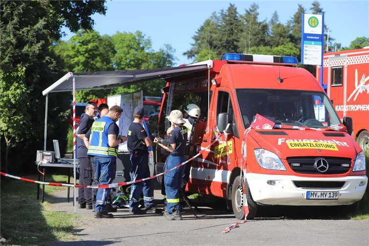 Große Tunnelübung im Landkreis Mayen-Koblenz
