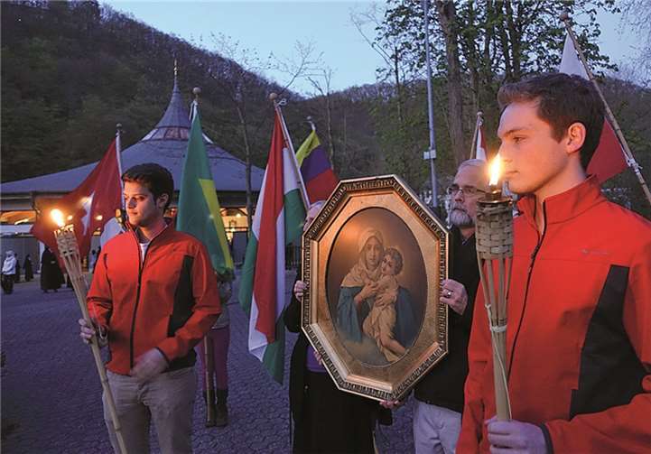 100 Jahre Marienbild im Urheiligtum 