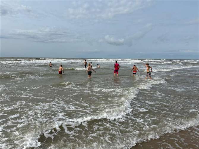 JSG Linz / Rheinbrohl international in Oostende am Start 