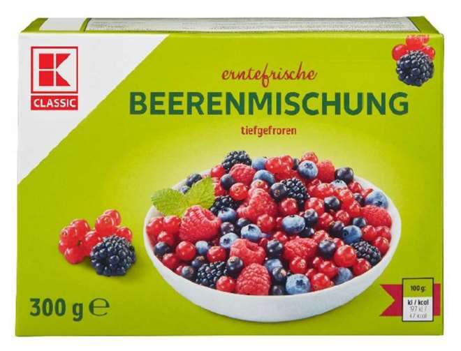 Produktrückruf: Hepatitis A-Viren in TK-Beerenmischung 