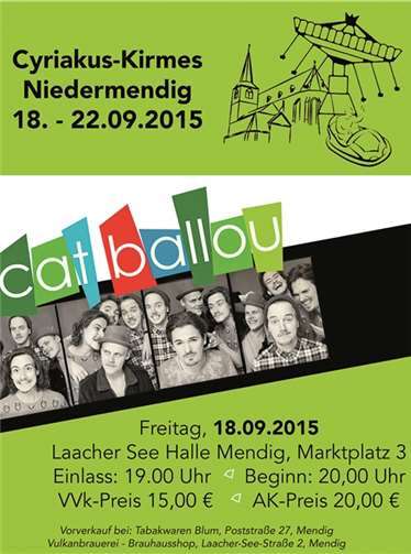 Kölsche Lebensgefühl mit „Cat Ballou“ erleben 
