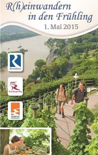 Am Rhein werden die Wanderschuhe geschnürt