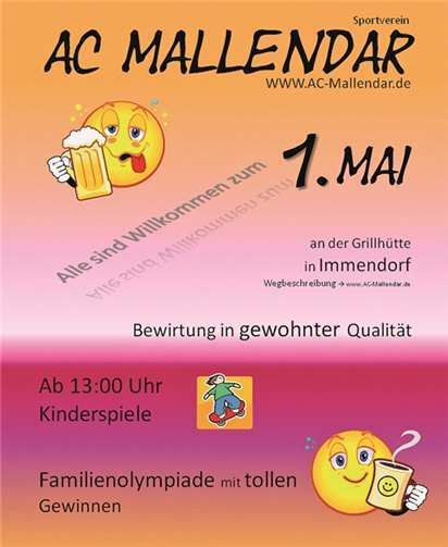 Große Grillfeier an der Immendorfer Hütte 