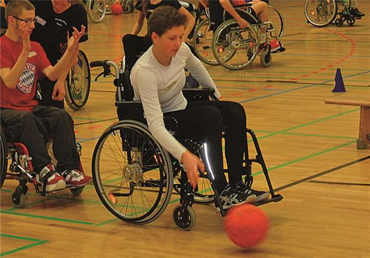 Jeder Ball wurde heiß umkämpft 