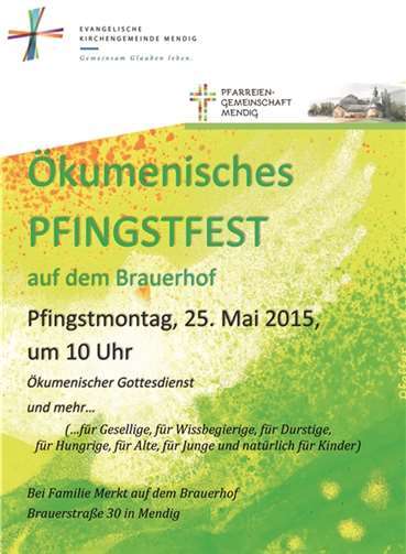 Ökumenisches Pfingstfest