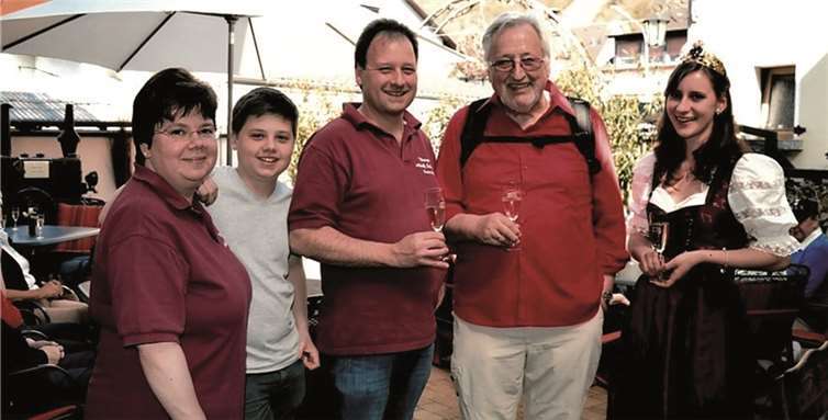 Überraschung für den Wanderführer 