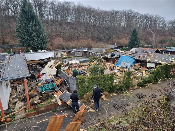 21.12.: Explosion auf einem Campingplatz  