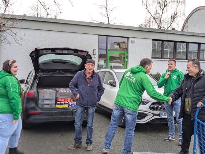 Große Spendenbereitschaft und Solidarität für die Bedürftigen 