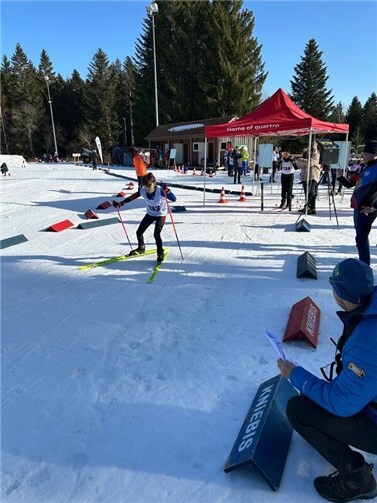 Skilanglauf-Talente auf dem Siegertreppchen 