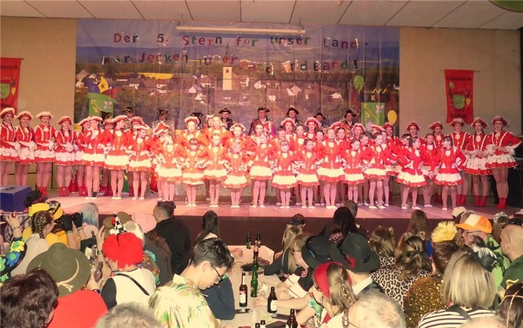 In Homesch wurde die Saalfastnacht zelebriert 