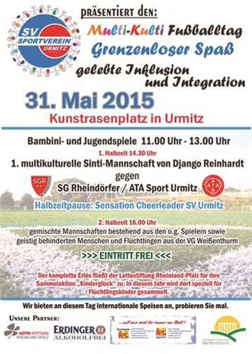 „Fußball - grenzenloser Spaß“