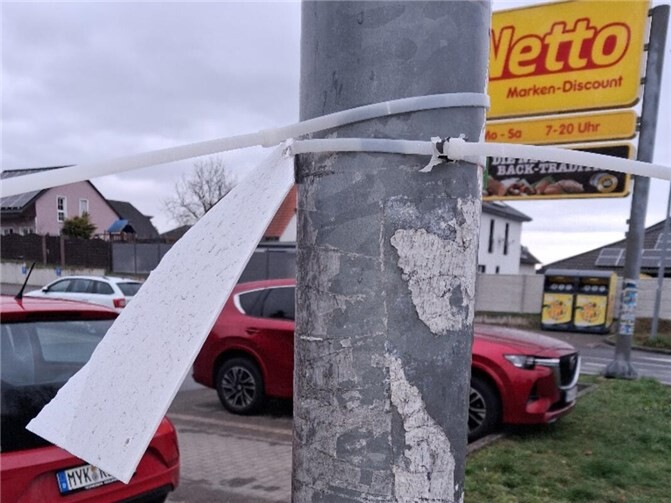 Demokratie endet nicht am Laternenpfahl 