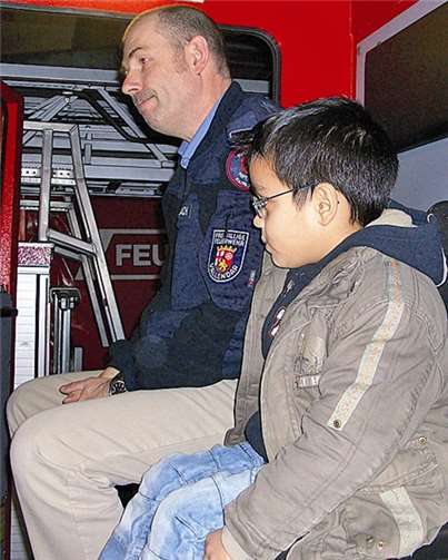 Freiwillige Feuerwehr besucht 