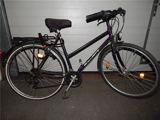 Bild des Fahrrads. Foto: Polizei