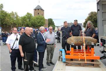 Fotogalerie: Bombenentschärfung in Bad Neuenahr-Ahrweiler 04.09.2025