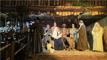 Fotogalerie: "Lebende Krippe" im Andernacher Weihnachtsdorf 2025