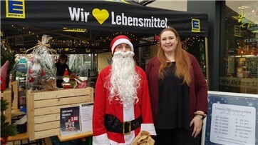 Fotogalerie: Mini-Weihnachtsmarkt im E-Center Kreuzberg 2025