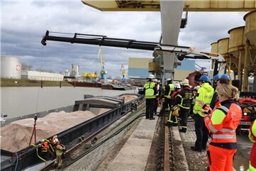 Fotogalerie: Havarie am Andernacher Hafen 2026