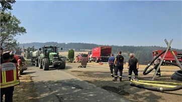 Fotogalerie: Wald- und Flächenbrand zwischen Langenfeld und Langenscheid 2026