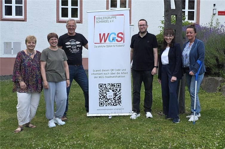 Bild: v.l. Anna Maria Plato, Sandra Schlosser, Gerd Baulig, Marc Steiger, Sabine Helmes, Katharina Kubitza