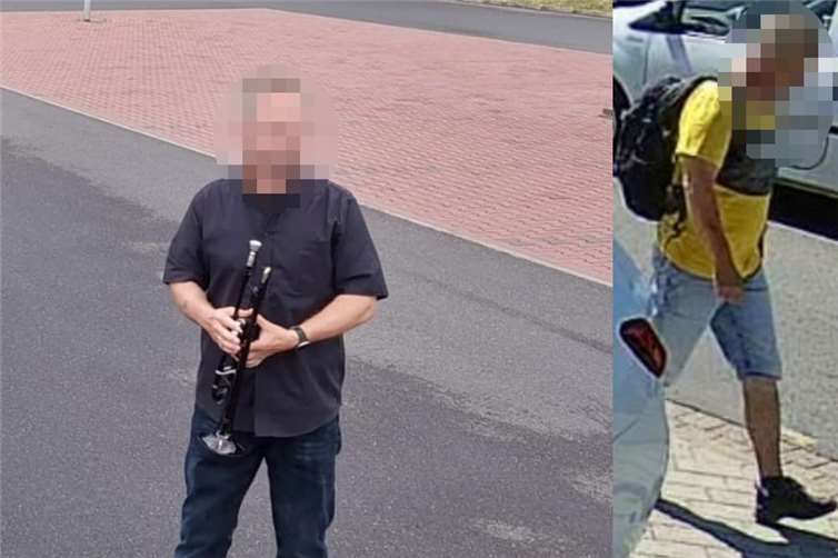 Bilder der gesuchten Person. Fotos: Polizei