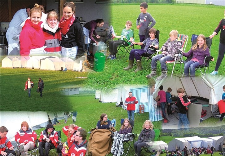 Bildimpressionen vom Zeltlager