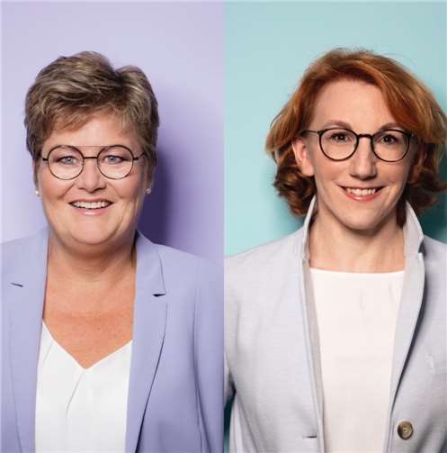 Bildungspolitischen SPD-Sprecherin Bettina Brück und Landtagskandidatin Susanne Müller. Fotos: SPD