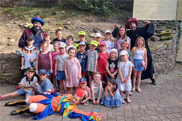 Bildunterschrift (Foto: Sarah Schmitten): Die Kinder hatten viel Spaß bei der Aufführung