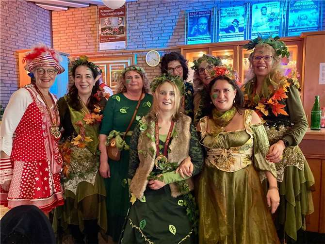 Birgit aus Remagen war Teil dieser grünen Truppe. 