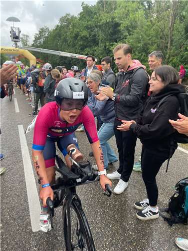 Birke Thielen auf dem Solarer Berg in Roth. Foto: G.Thielen