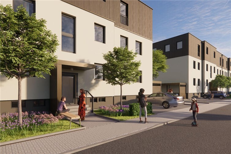 Bis 2032 saniert die BImA ihre Wohnsiedlung auf der Pfaffendorfer Höhe und schafft auch neuen zusätzlichen Wohnraum.