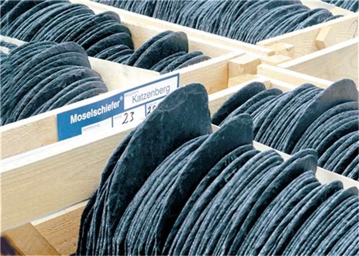Bis Ende 2019 soll die Produktion von Moselschiefer in Mayen komplett eingestellt werden. Foto: Rathscheck Schiefer