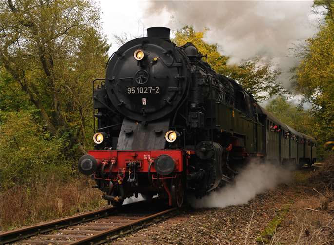 Bis auf der Strecke wieder die Züge wie die BR 95 fahren, wird es noch etwas dauern. Foto: privat