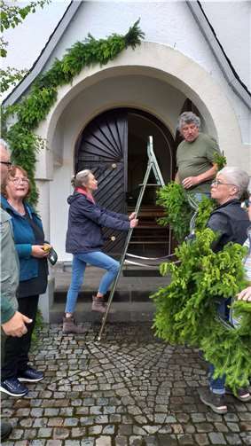 Bis heute ist die Erler Kapelle ein anschauliches Beispiel für Nachbarschaft und Miteinander.