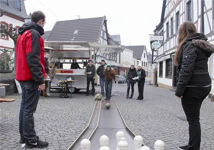 Bis in die Abendstunden wurde bei den Keglern geworfen. STUHA