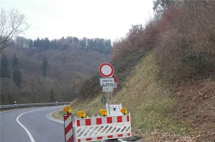 Bis voraussichtlich Dezember wird die L 309 gesperrt sein.