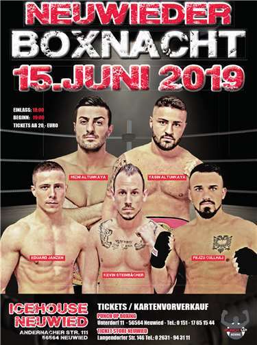 Bis zu zehn Kämpfe sollen in der zum 15. Mal stattfindenden Boxnacht angetreten werden. Foto: Punch Up Neuwied