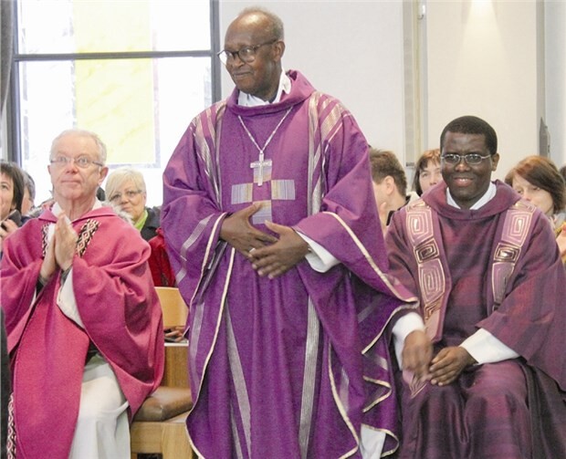 Bischof Servilien in der Pallottikirche.