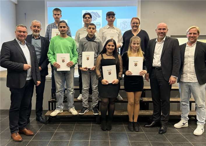 Bisher konnten sich acht Schülerinnen und Schüler einen frühzeitigen Ausbildungsplatz ichern. Foto: Kim Landin