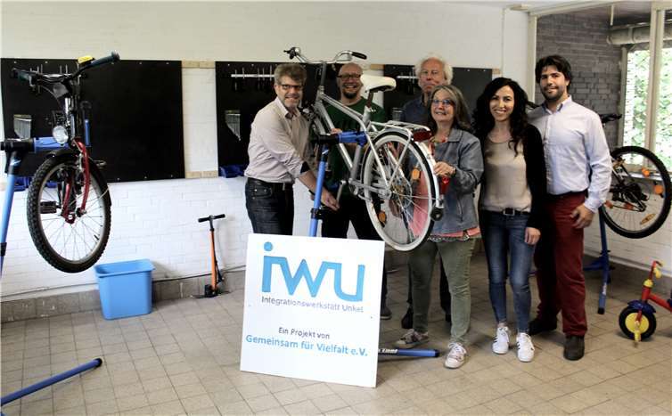 Bislang konnte der Verein nur die Fahrrad-Reparaturwerkstatt umsetzen. DL