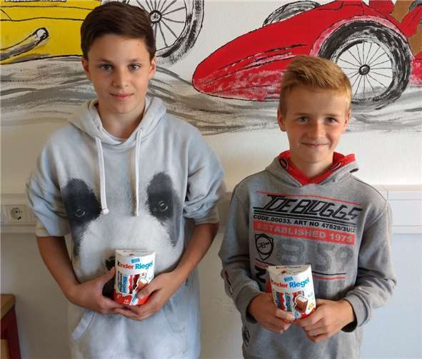 Bjarne Beck (l.) und Nils Zahn (r.) . privat