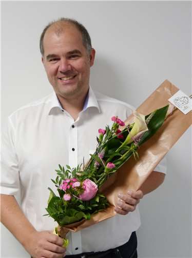 Björn Kreckel feiert 25-jähriges Jubiläum.