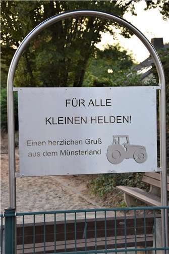 Bleibende Grüße aus dem Münsterland.