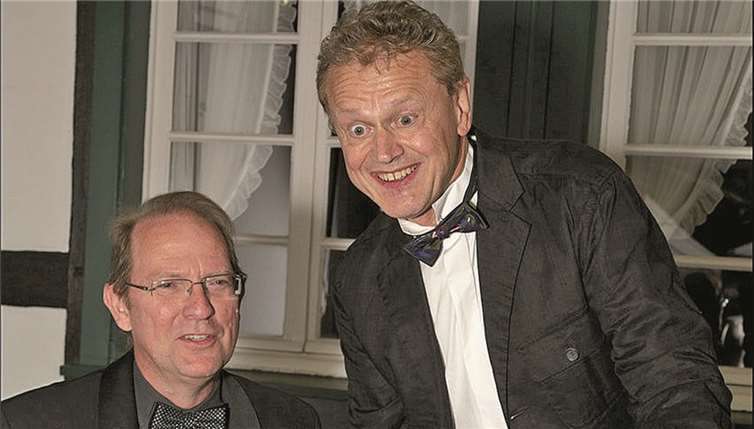 „Bleibense Mensch“ mit Dr. Engelbert Decker und Gero Meißner ist die Abschlussveranstaltung der Reihe „Literatur im Takt“.privat