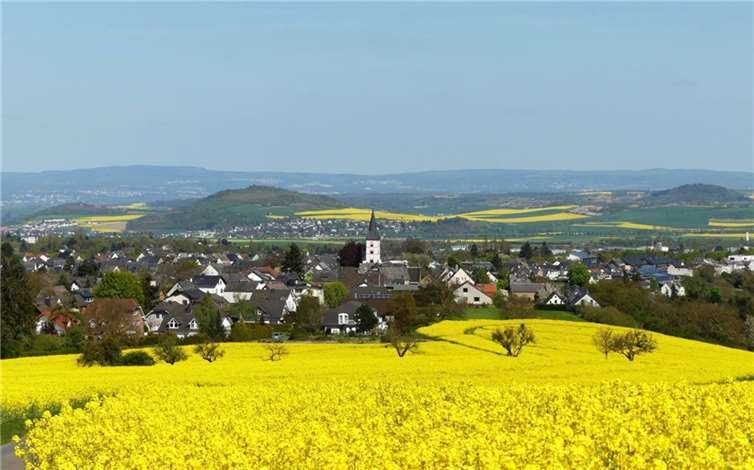 Blick auf Obermendig.