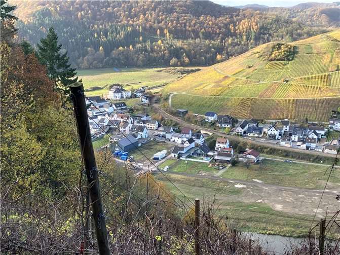 Blick auf das Ahrtal.  Foto: privat