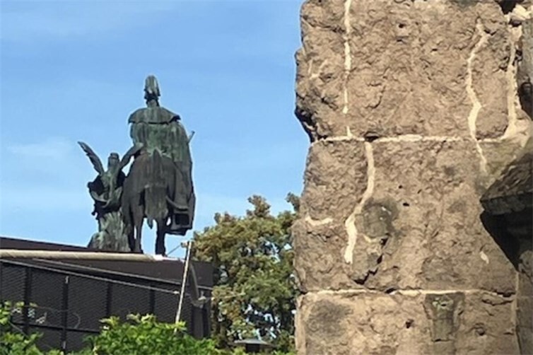 Blick auf das touristische Deutsche Eck.